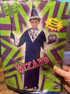 Vintage Fun World child wizard costume